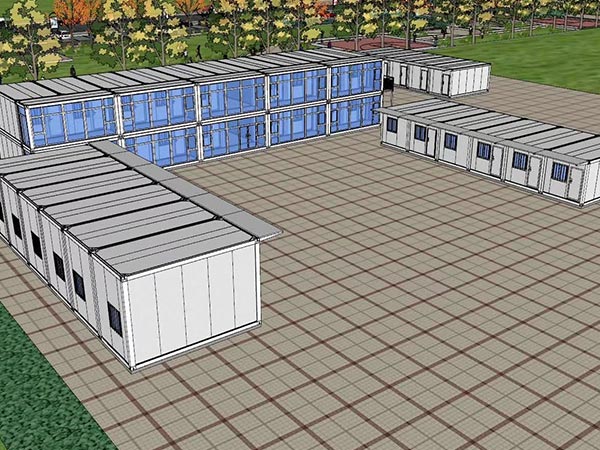 框架打包箱玻璃幕墙-(8)